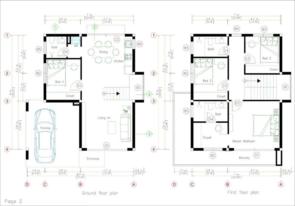 НА ИЗПЛАЩАНЕ - Евтина двуетажна сглобяема къща с 4 спални, 132 кв. м