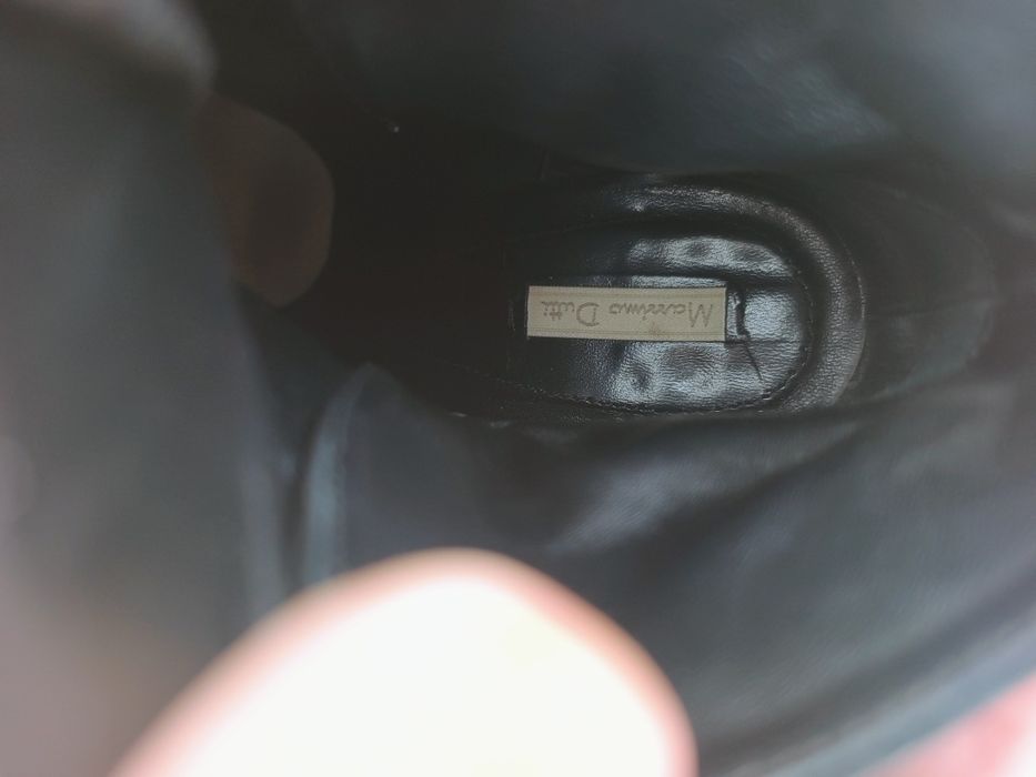 Botine piele Massimo Dutti măr 40