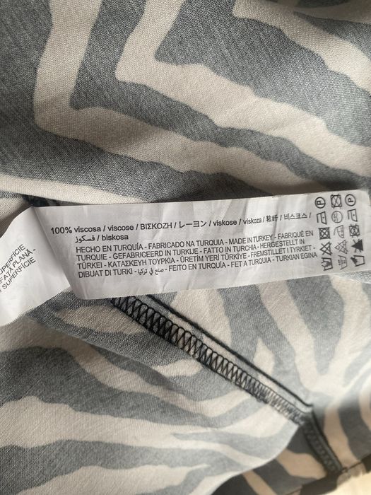Zara миди пола с тигров/зебра принт, размер М