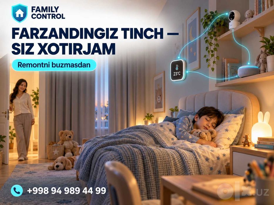 FAMILY CONTROL — aqlli uy / умный дом, Toshkent.