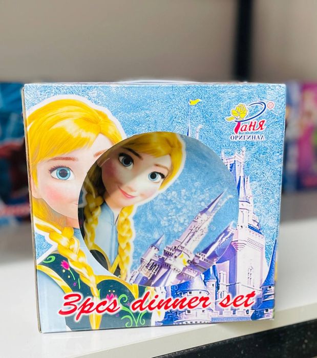 Детский набор посуды 3 в 1