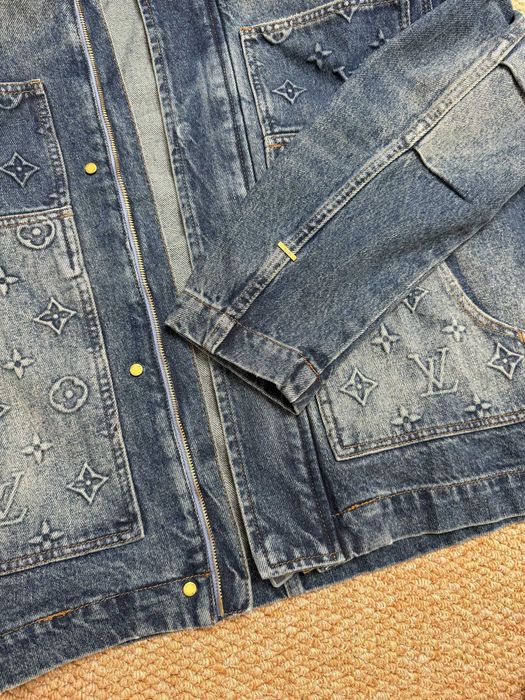 Geaca de blugi Louis Vuitton Carpenter