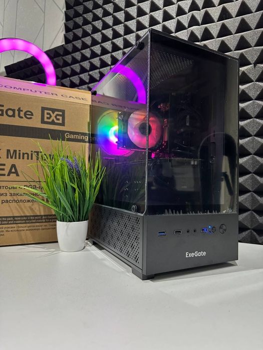 Игровой Компьютер Пк Системный блок (GTX 1070 / i3 9100 / 16 GB /SSD )