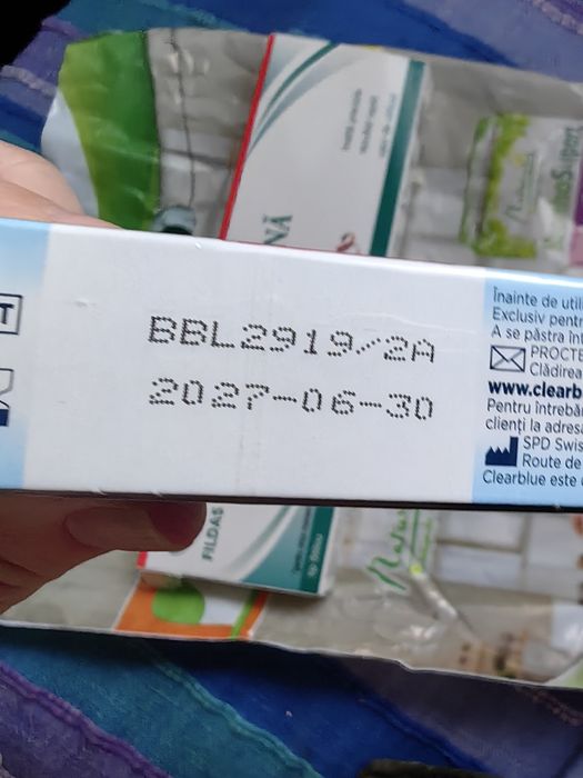 2 teste de sarcina sigilate