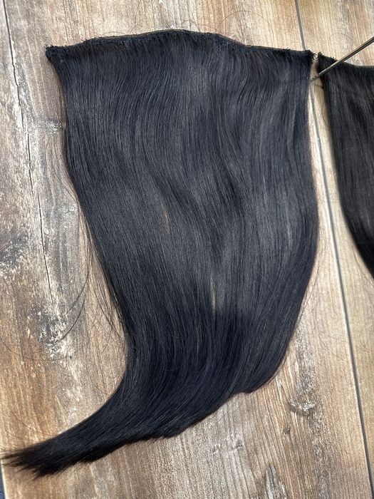 Естествена коса/ права с двойна плътност