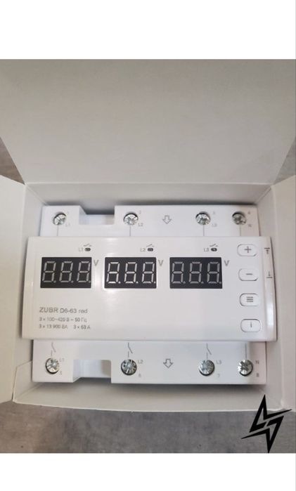 Реле напридения Rele D3-63 red