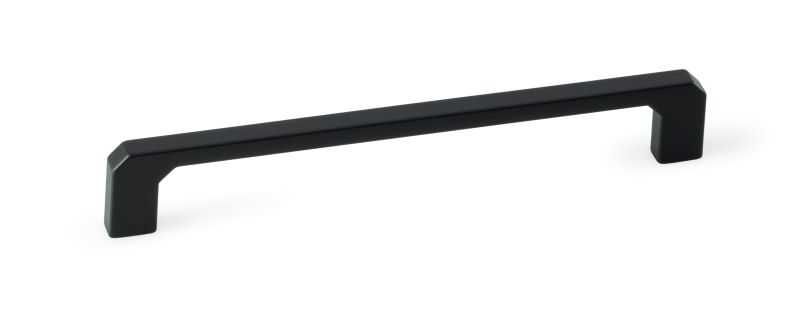 Manere negre, argintii de calitate pentru bucatarie - dim 128 mm