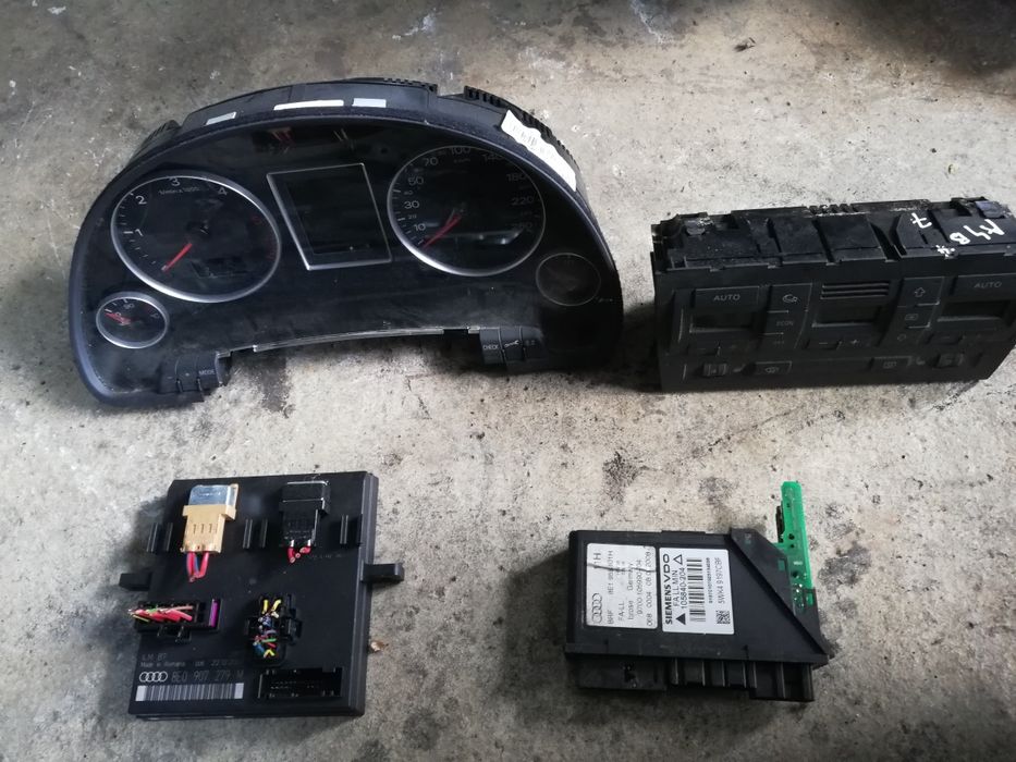 Ceasuri bord,calculator motoras usa,confort, climatronic audi a4 b7