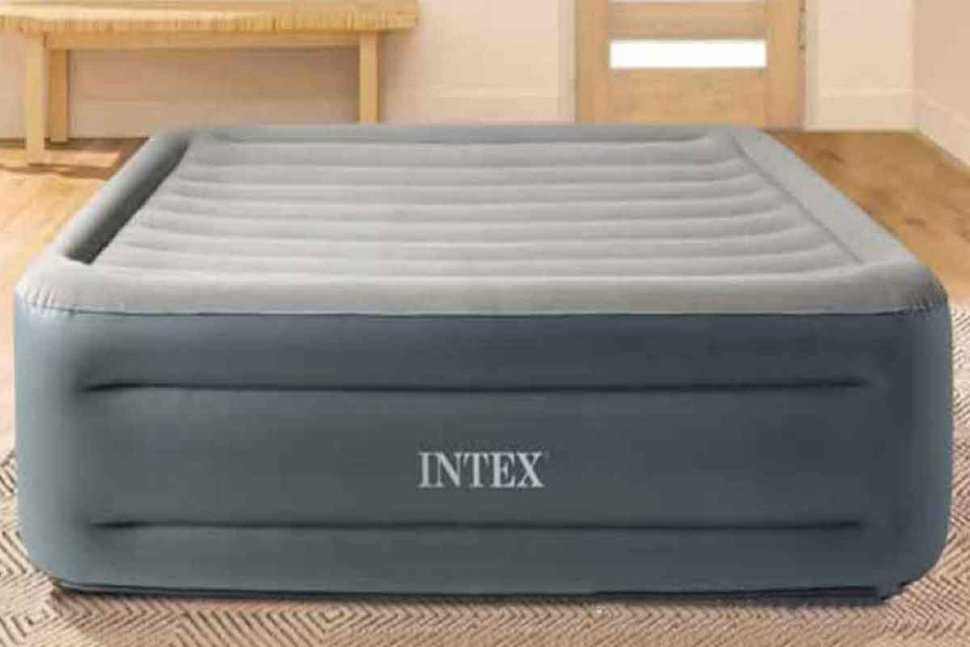 Надувная кровать-203х152х46 см. Intex-64126. Доставка бесплатно