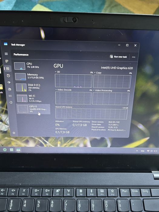 Лаптоп Lenovo T480 | 500GB SSD | 16GB RAM