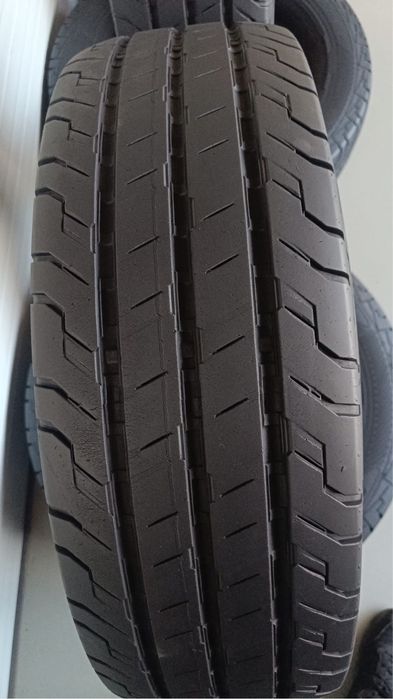 6бр гуми 225/75/R16c/continental contivancontact100/dot0421г/6.5мм