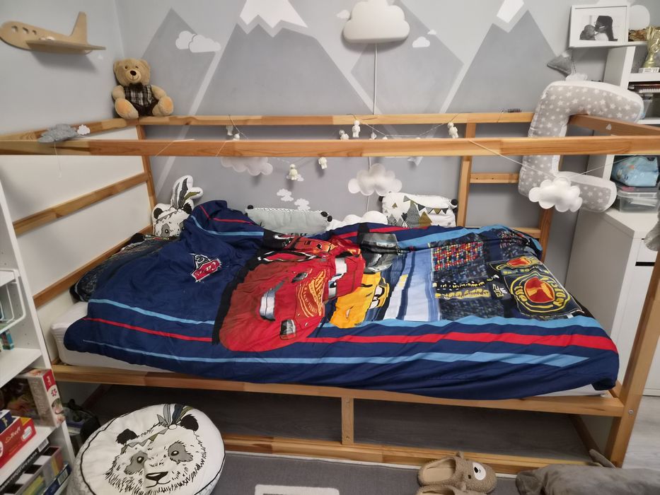 Легло двуетажно ikea Kura 200x90