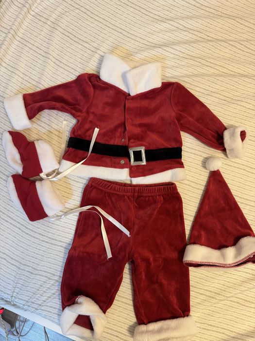 Costum de copil de Mos Craciun 1 an si 2 luni