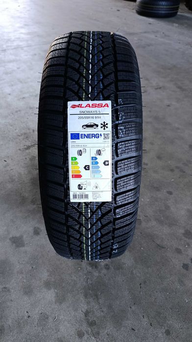 Нови зимни гуми LASSA – SNOWAYS 5 91H - 205/55R16 - DOT2026