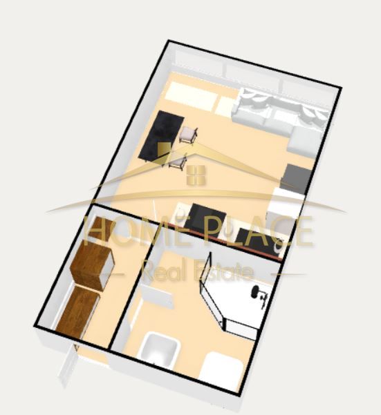 Продава се Едностаен апартамент в Варна, Западна промишлена зона - 25 кв.м за 2444 €/кв.м - Снимка #9