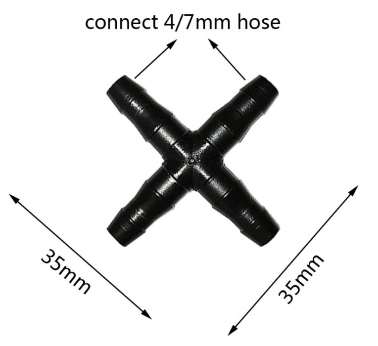 муфты для поливочного шланга 4 мм