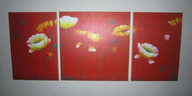 3 бр. картини Макове