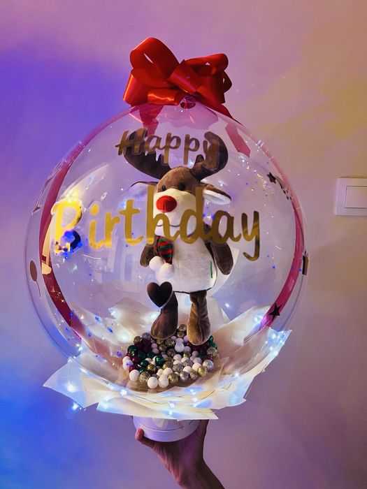 Подаръчни балони Bubble – уникален подарък за всеки повод!