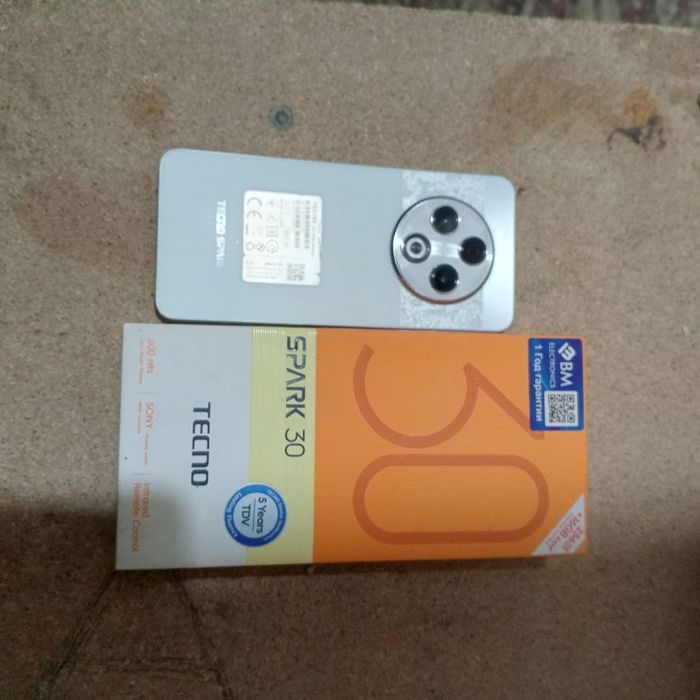 Tecno Spark 30 kafolati bilan