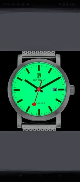 Автоматическое механические часы  ʼ  BERNY ʼ