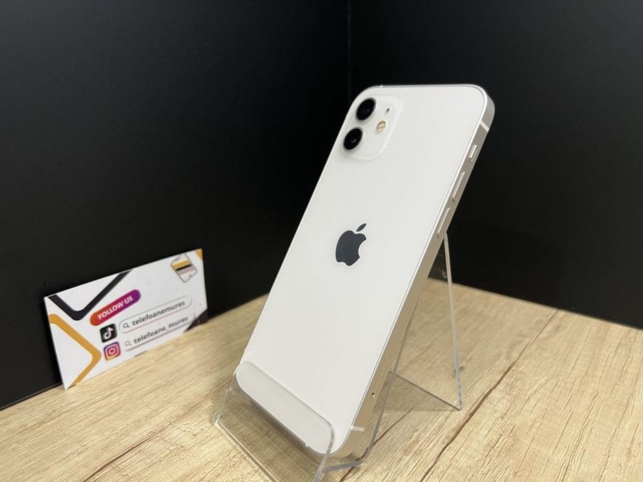 iPhone 12 64Gb White Second-Hand 3 ani garanție, Telefoane