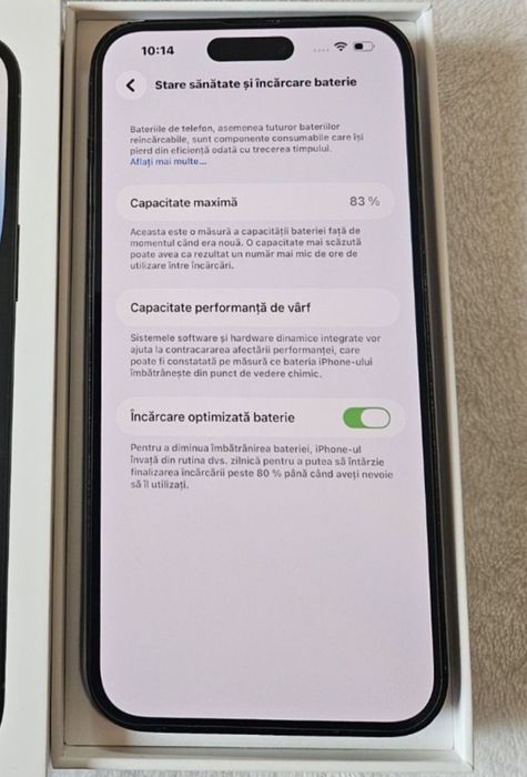 Iphone 14 pro max 128GB, Space Black Full box