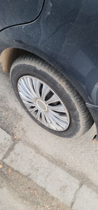 Cauciucuri vara 4 buc plus jante 165.70.14