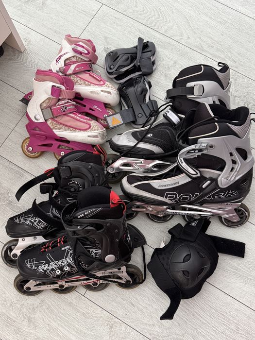 Vand patine gheata m 30 si Role cu rotile , marimea: 44,5 , 39 , 28-31