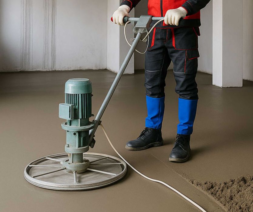 Стяжка Пола Полусухая Стяжка Полов Звоните Механизированная Квартир