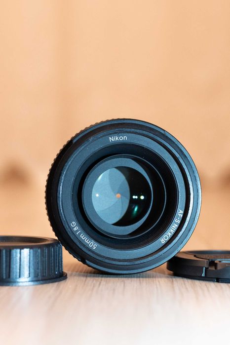 [110eur] Nikkor 50mm 1.8g обектив за Nikon