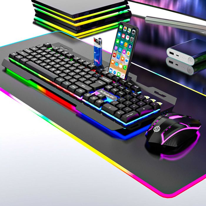 Tastatura Mecanica si Mouse cu Fir Gaming BladePRO K-Snake