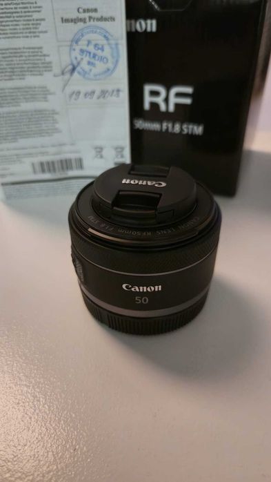Canon RF 50mm f/1.8 STM: Nou, neutilizat, garantie F64