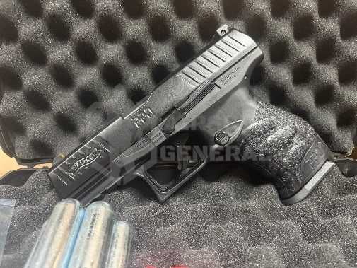 Cel mai puternic pistol paintball7.5jWalther cal.43bile cauciuc vopsea