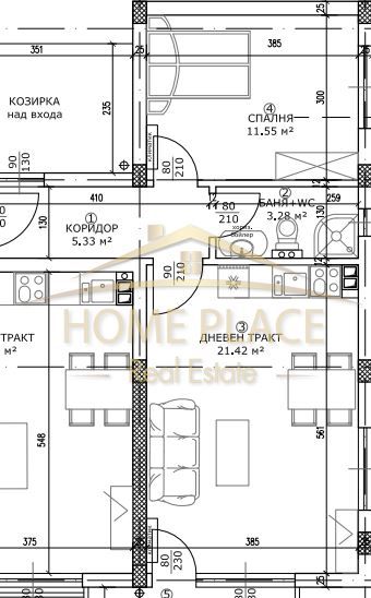 Продава се Двустаен апартамент в к.к. Златни пясъци - 63 кв.м за 1429 €/кв.м - Снимка #4