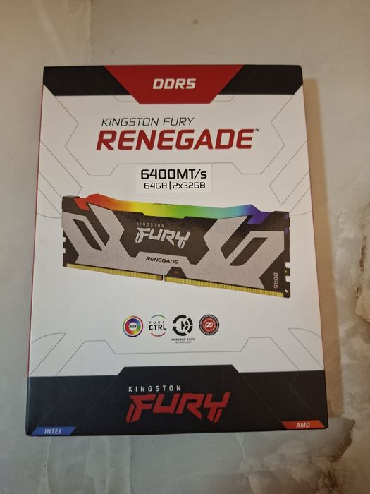 RAM 64GB DDR5 6400mhz Kingston Renegade