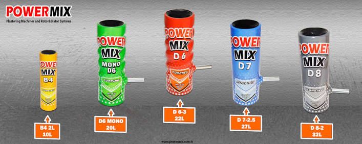 Powermix shnek rotor stator