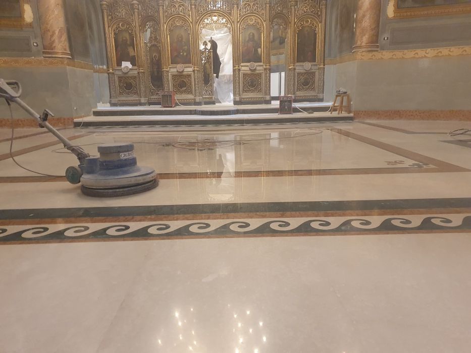 Șlefuit și lustruit marmura granit,mozaic