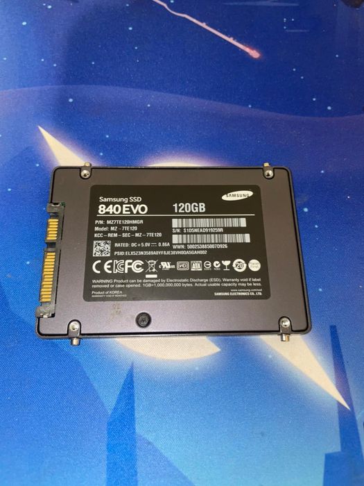 Ssd samsung840 evo 120gb