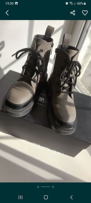 Ботинки на девочку в идеальном состоянии.