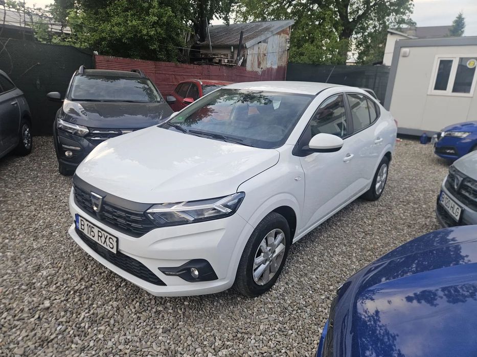 Dacia Logan Flota Logan3 sedan 2022 albe GPL iunie 2026 man 6 trepte TVA deductibi
