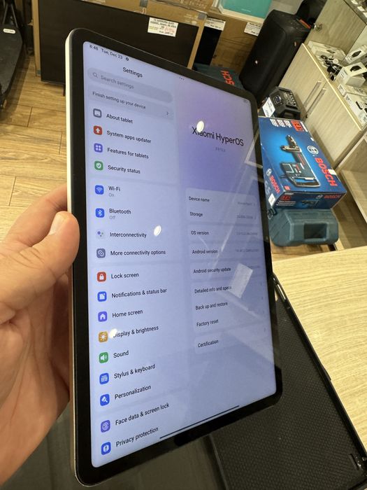 Tableta Xiaomi Pad 6, 11", 8GB RAM, 256GB, Gravity Gray