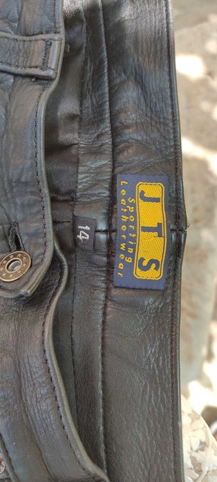 Кожен Комплект Dainese яке панталон за мотор мото чопър