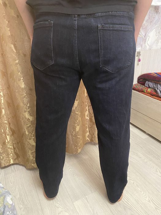 Джинсы мужские темно синие