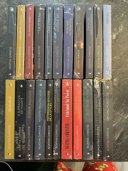 Colectie Agatha Christie - editura Litera