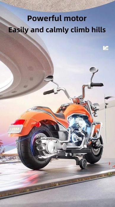 Новый детскиий мотоцикл модель 1288 скидка до 15 01 26