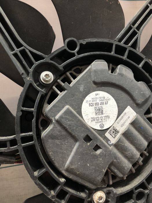 electroventilator volkswagen golf 7 2.0 motorina 2014