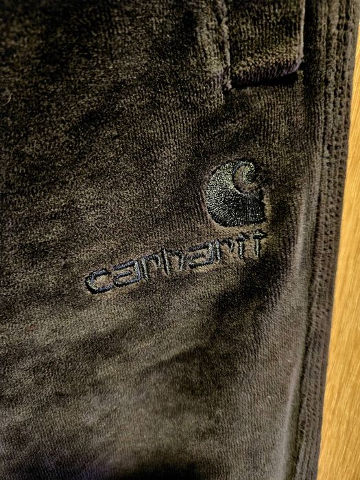 Плюшено-кадифено долнище Carhartt WIP размер М