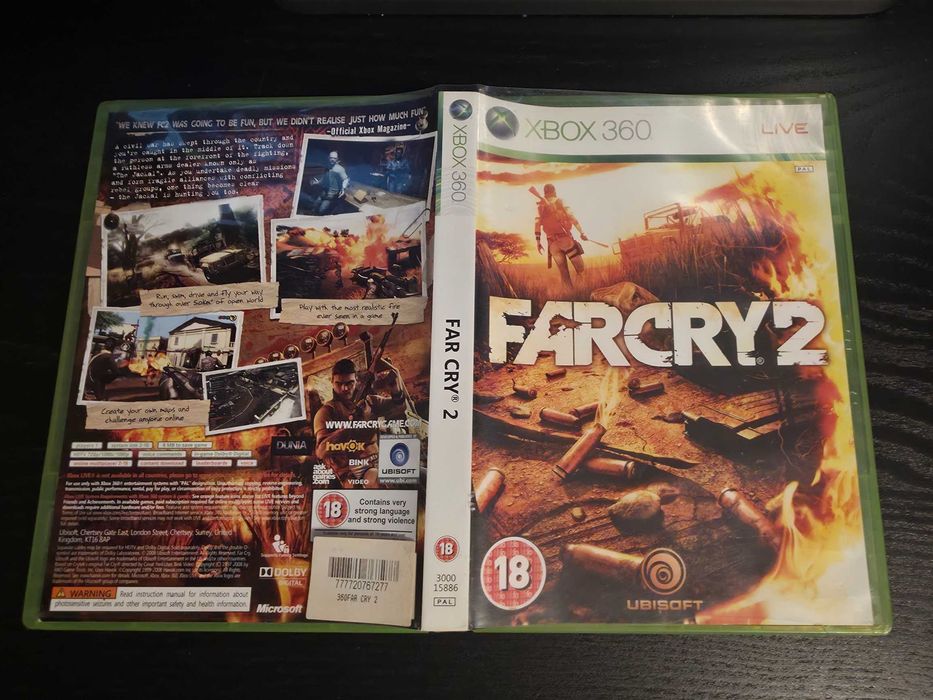 Far Cry 2 за Xbox 360 | Пълен комплект с книжки | Тествана