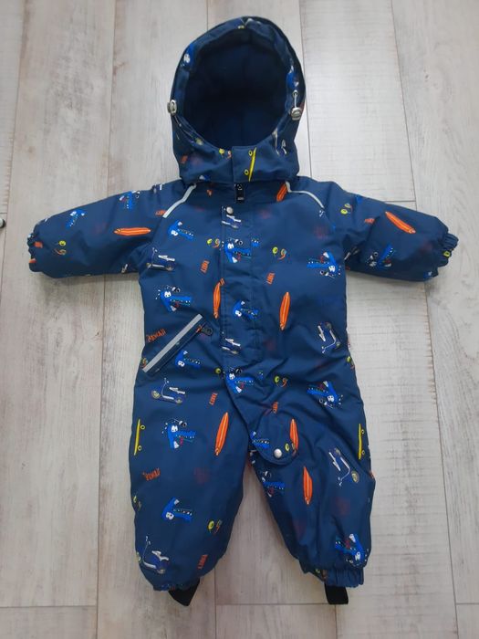 Зимний детский комбинезон