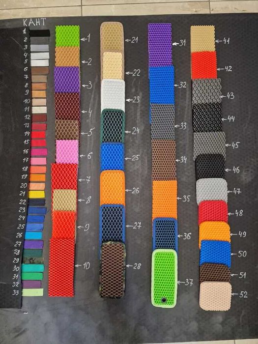 ЕВА стелки по поръчка Уникална структура Mercedes BMW Opel insignia